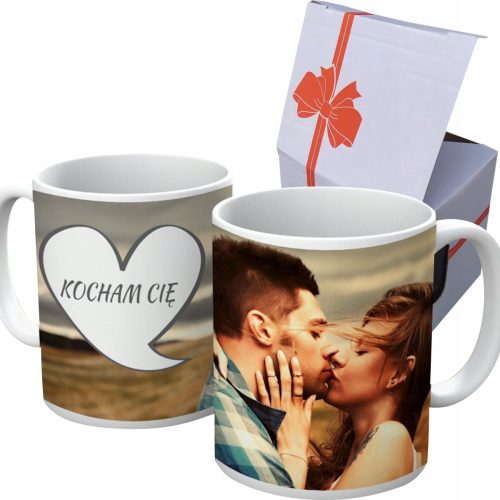 Mugs AMM-Graf Photo Mug with Your Name, Logo, Gift for Girls, Ceramic, 330 ml