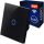 Lumenix 9609 Single Switch Black