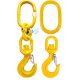 ROTATING HOOK 5t 5.3T + LINK 1C SINGLE CE APPROVAL