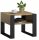  Matkam Kaja rectangular coffee table 60 x 63.6 x 50 cm, black, Artisan oak