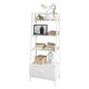  SoBuy white shelf with drawer 64 cm x 160 cm x 40 cm white