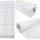  White glossy furniture veneer for furniture doors, 200 cm