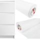  PVC Film Matt White Color Veneer FOR FURNITURE 1m x 9m