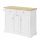  SoBuy white kitchen cabinet 46 x 115 x 90 cm Front color: White