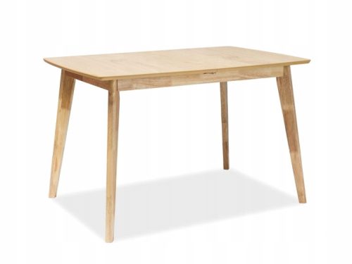 Signal rectangular kitchen table, natural oak, 80 x 120 x 76 cm
