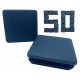 Plugs and caps for gates and fences Dowels for profiles 80x80, 50 pcs. ANTHRACITE