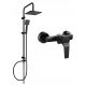Mexen Tord + Caro surface-mounted shower set