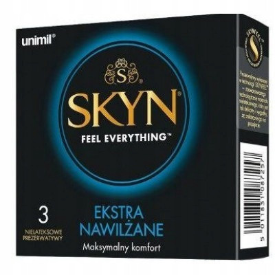  SKYN Non-latex condoms extra lubricated 3 pieces
