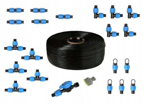  Set of drip tape + 22 accessories WaterCLOSE 1000 x 10 cm
