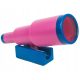 LUX telescope for children on the JF playground, pink and blue