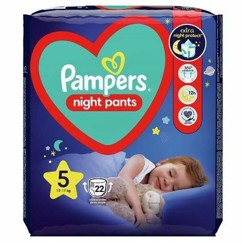  Pampers Night diaper pants Size 5 22 pcs.