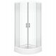 Kerra Xenia Duo shower cubicle with sliding doors 80 x 80 cm