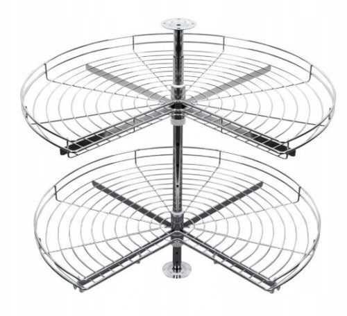  CRUISE corner rotating shelf 3/4 750 with brake, white