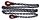 Chain lashing with hook 22.4kN 2.24T L=5.5M