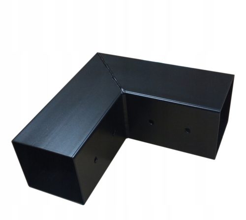 L-connector for squared timber, pavilion, pergola
