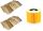  Synthetic vacuum cleaner bag ASH-E26SK 10 pieces + Asahi filter for Kärcher vacuum cleaner 6.414-552.0