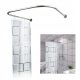 Shower curtain rods Whitedream shower rod 80-130 x 0 mm black