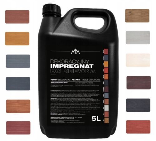 Wood paint 5L impregnate with waxes, 12