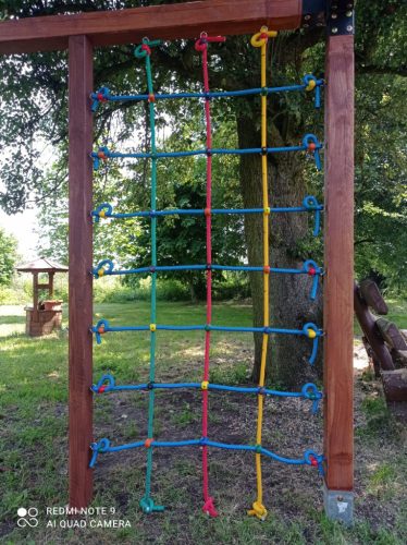 Climbing net, thick rope 16 mm, 2 mx 1 m