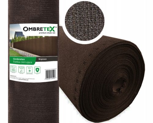 Shade Net 1.7x50m 95% 200g Brown
