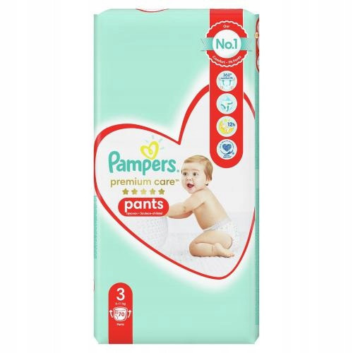  Pampers Premium Care Diaper Pants Size 3 70 pcs.
