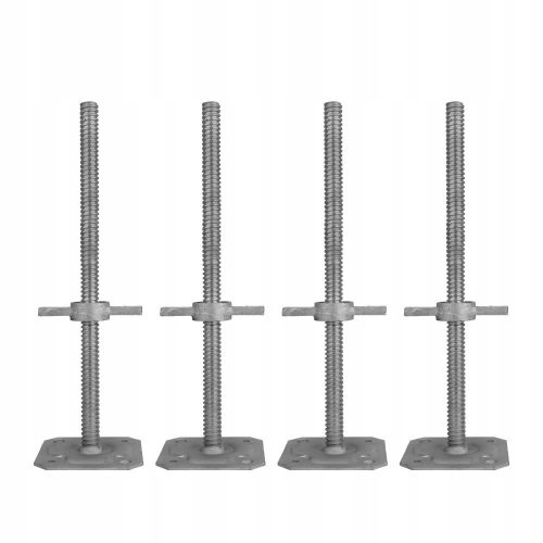 Base scaffolding feet Warsaw set of 4 pieces
