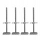 Base scaffolding feet Warsaw set of 4 pieces