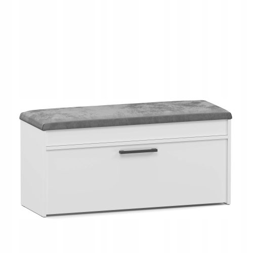  Meuble à chaussures TopEshop avec assise 100 x 49 x 35 cm blanc