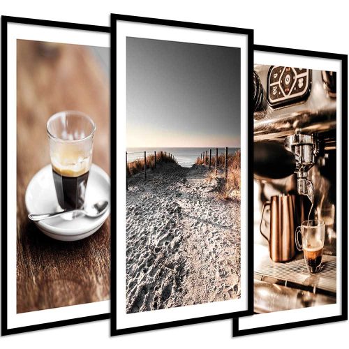 Images au mur Image au mur moderne, série coton, 3 pièces.