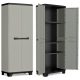  Plastic storage shelf KIS 173 x 68 x 39 cm, max. 15 kg per shelf