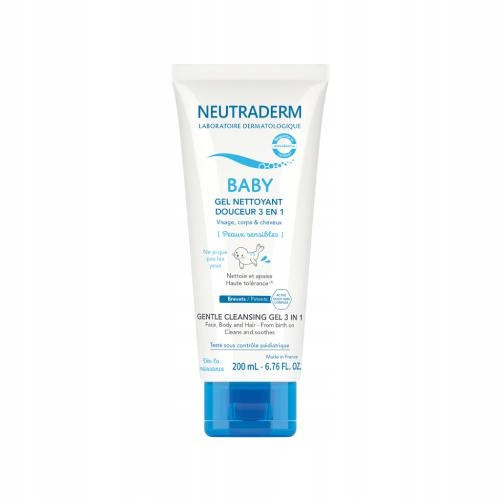  NEUTRADERM BABY Gentle cleansing gel 3in1, 200ml
