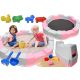 FOLDABLE PLASTIC SANDBOX, DRY BALL POOL