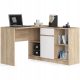  Corner Desk Chord Set CLP B-17 120 x 126 x 79 cm Sonoma Oak