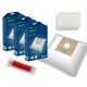  Synthetic vacuum cleaner bags WOMB01K_3x4 12 pcs.