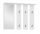  Support pour tableau laminé blanc de TopEshop
