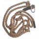 LONG CLIMBING ROPE 4 KNOTS 2.4 m FOR WALL