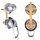 Chrome shower fixture INEA