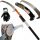  Telescopic saw with hook BRADAS 5.5 m saw blade 360 mm tree pruning 5.5 m + Bradas PURE BLACK PRO gloves size 9 - L 1 pair