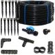  Drip line 16 mm 50 m with compensation + 37 accessories
