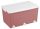  Tega PW-001-123 toy container, pink, 60 l