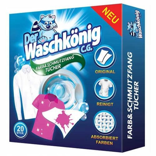  Der Waschkonig color catching wipes 20pcs.