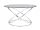  Signalbank Round Benches 80 x 80 x 46 cm made of metal