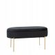  Gomla bench with storage space 91.5 x 46.5 x 41 cm black
