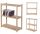  Wooden shelf for pantry LSR 3 shelves Nat