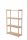  Wooden shelf for pantry LSR 4 shelves Nat