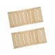  Straight shelf for wooden shelf LSR 2 pcs