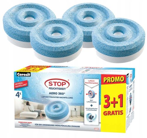  4x CERESIT AERO FEUCHTIGKEITSABSORBER