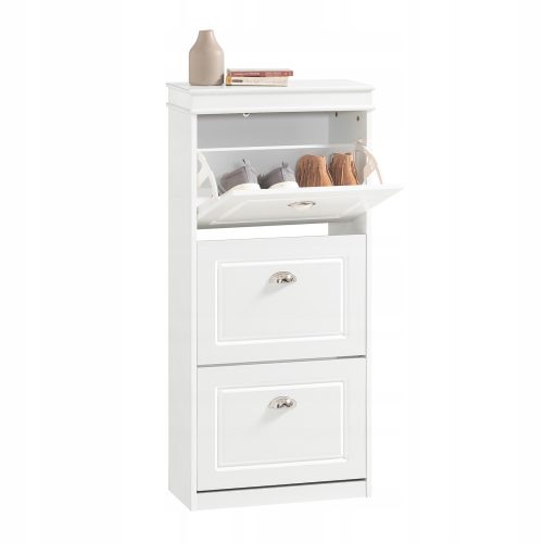  SoBuy meuble à chaussures 24 x 117 x 53 cm blanc