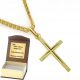  Intergold DPA 012 III cross pendant 2.4 cm gold
