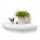  Homea MDF shelf 25 x 25 cm white